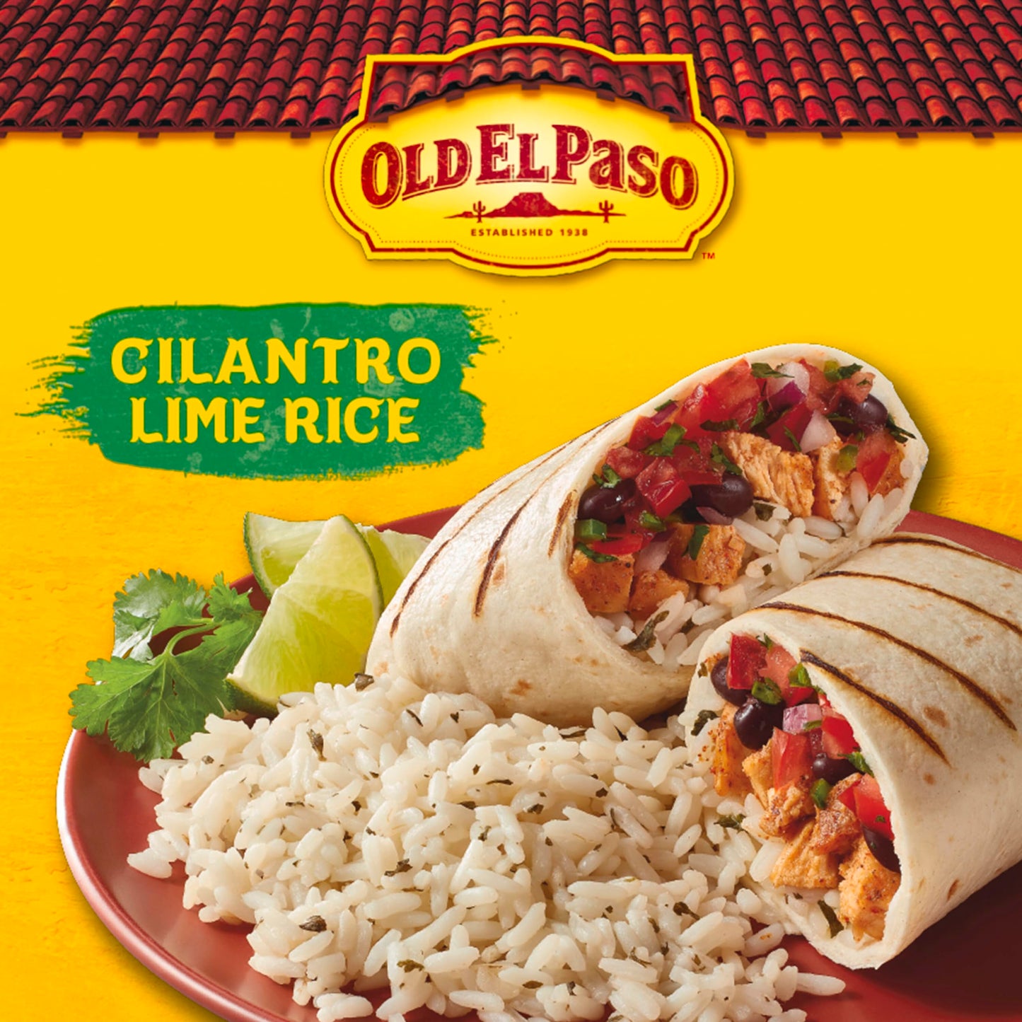 Old El Paso Cilantro Lime Seasoned Rice, Side Dish, 6.2 oz