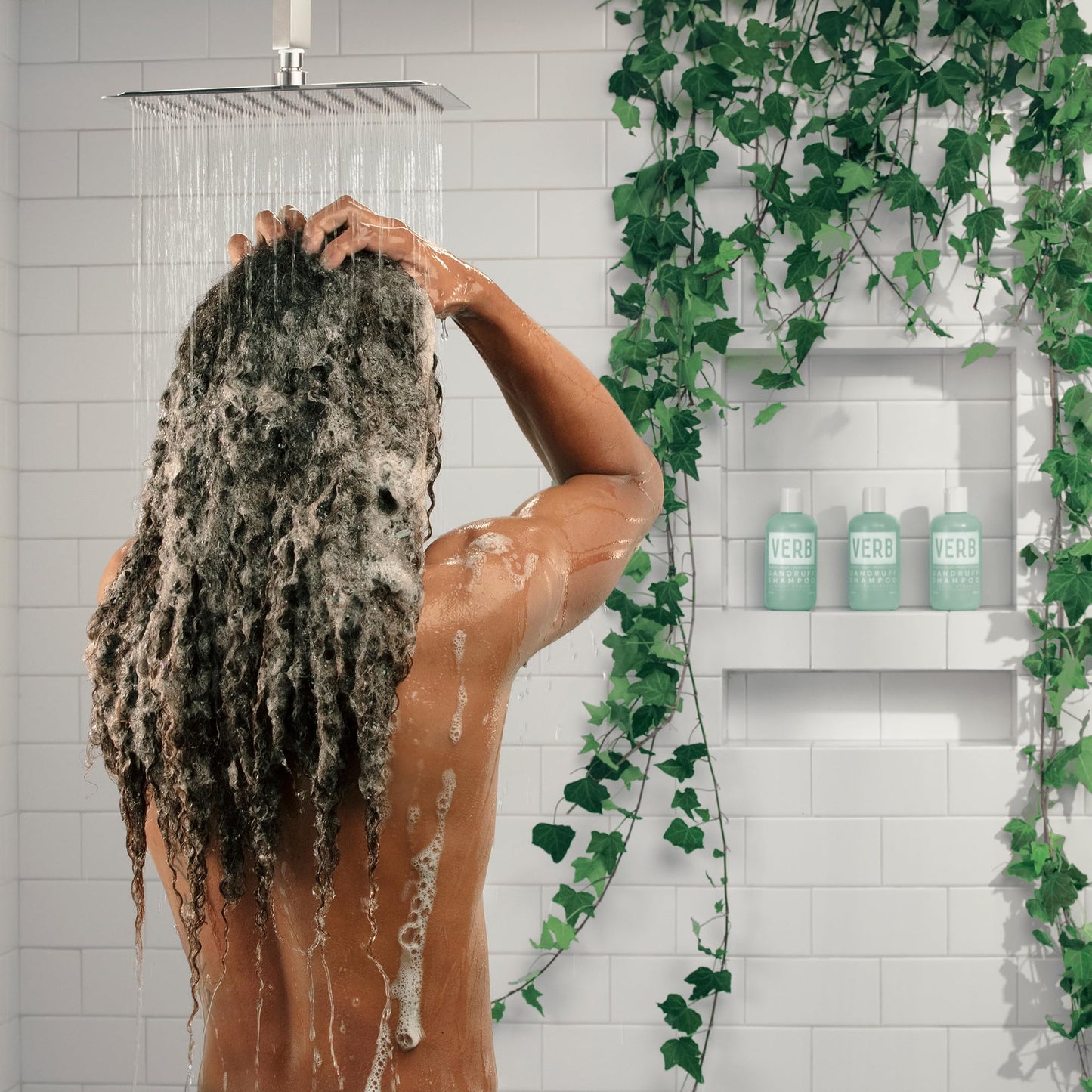 VERB® Dandruff Shampoo - for Gentle Cleansing and Clinical Strength Dandruff Relief with 3% Salicylic Acid
