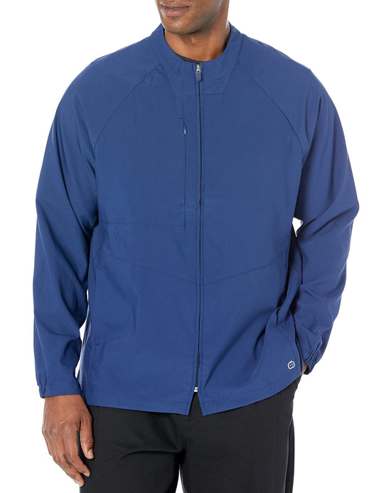 WonderWink Mens Zip-front Warm-up JacketZip-Front Warm-Up Jacket