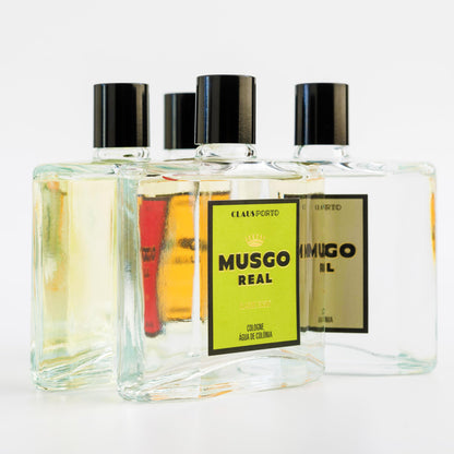 Claus Porto - Musgo Real Cologne Classic Scent | Timeless, Invigorating, Alluring | Citrus, Bergamot, Patchouli, Musk (100 mL | 3.4 fl oz)