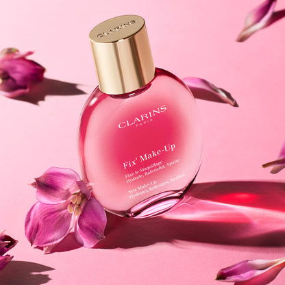 Clarins Fix Make-Up Setting Spray | 4-in-1 Makeup Setting Spray | 24H¹ Fresh and Flawless Makeup | 12H² Hydration | Locks Out Harmful Pollutants | Boosts Radiance | All Skin Types