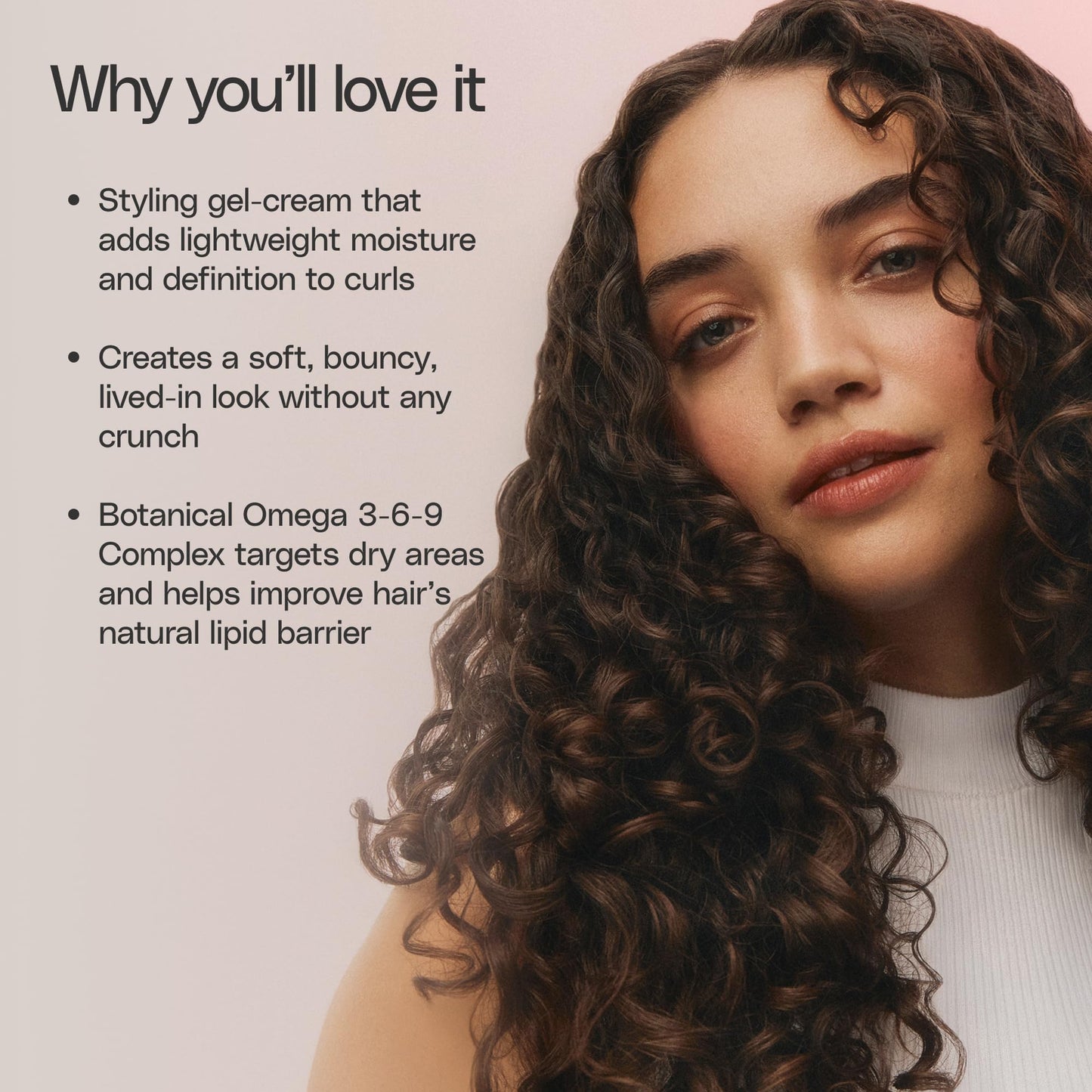 OUIDAD VitalCurl+ Define & Shine Styling Gel Cream, 6oz