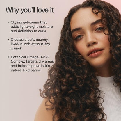 OUIDAD VitalCurl+ Define & Shine Styling Gel Cream, 6oz