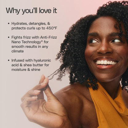 Ouidad Advanced Climate Control Defrizzing Shampoo for Curly Hair – Sulfate-Free Gentle Hair Cleanser with Shea Butter, Locks In Moisture & Locks Out Frizz, Helps Define & Repair Curls, All Curl Types