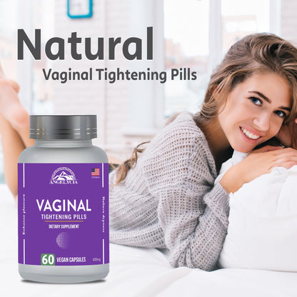 Vaginal Tightening Pill - Tighten, Rejuvenate & Lubricate - Vaginal Moisturizer Pill for Dryness and Vaginal Tightening - Vaginal Health Solution - Vagina Health with Moisturizing Benefits