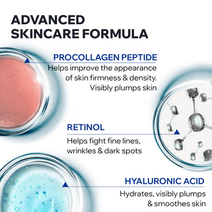 Uriage Age Absolu Collagen Booster Micro-Redensifying Serum With Procollagen Peptides & Retinol, Plumping Effect, Wrinkles, Radiance, Volume, Non-Greasy Finish