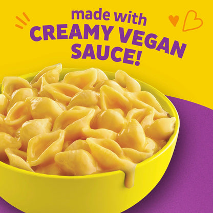 Annie's Deluxe Shells Pasta and Vegan Cheddar Style Sauce, Organic, 10.8 oz (Pack of 12)