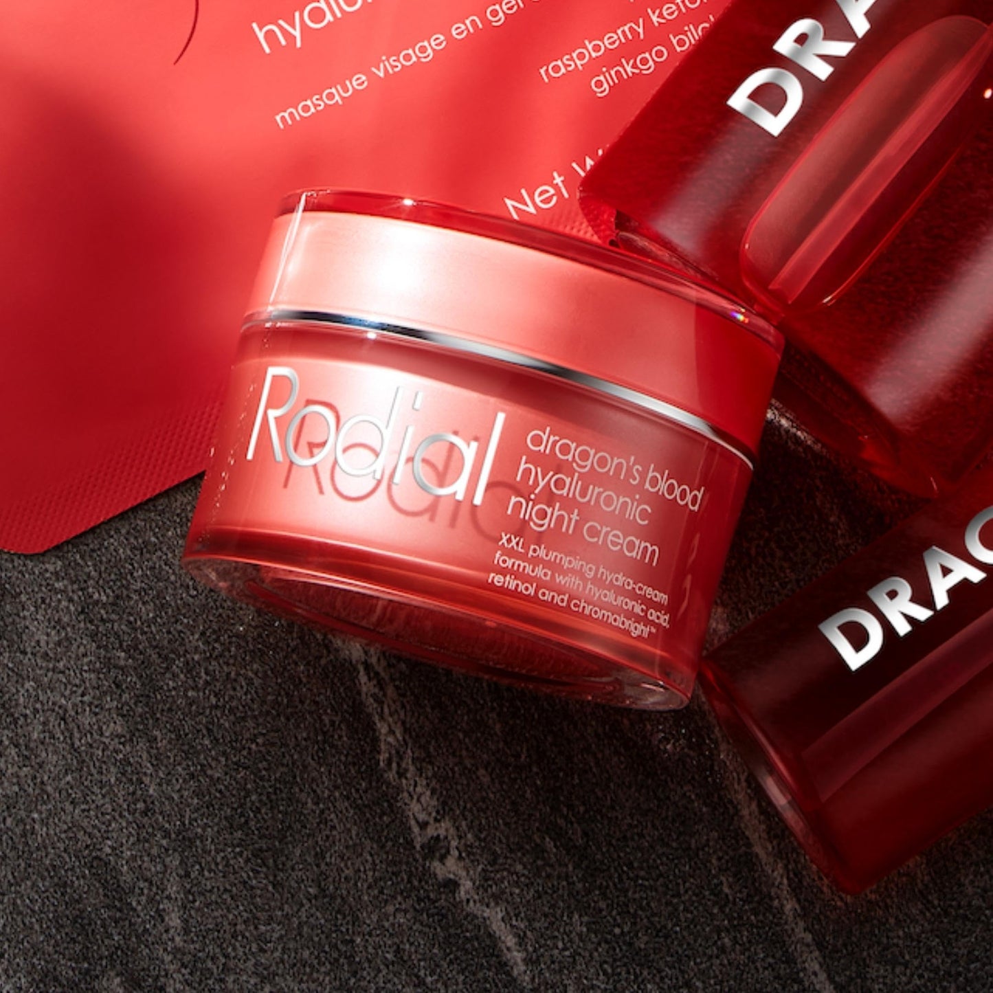 Rodial Dragon's Blood Hyaluronic Night Cream, 1.7 Fl Oz