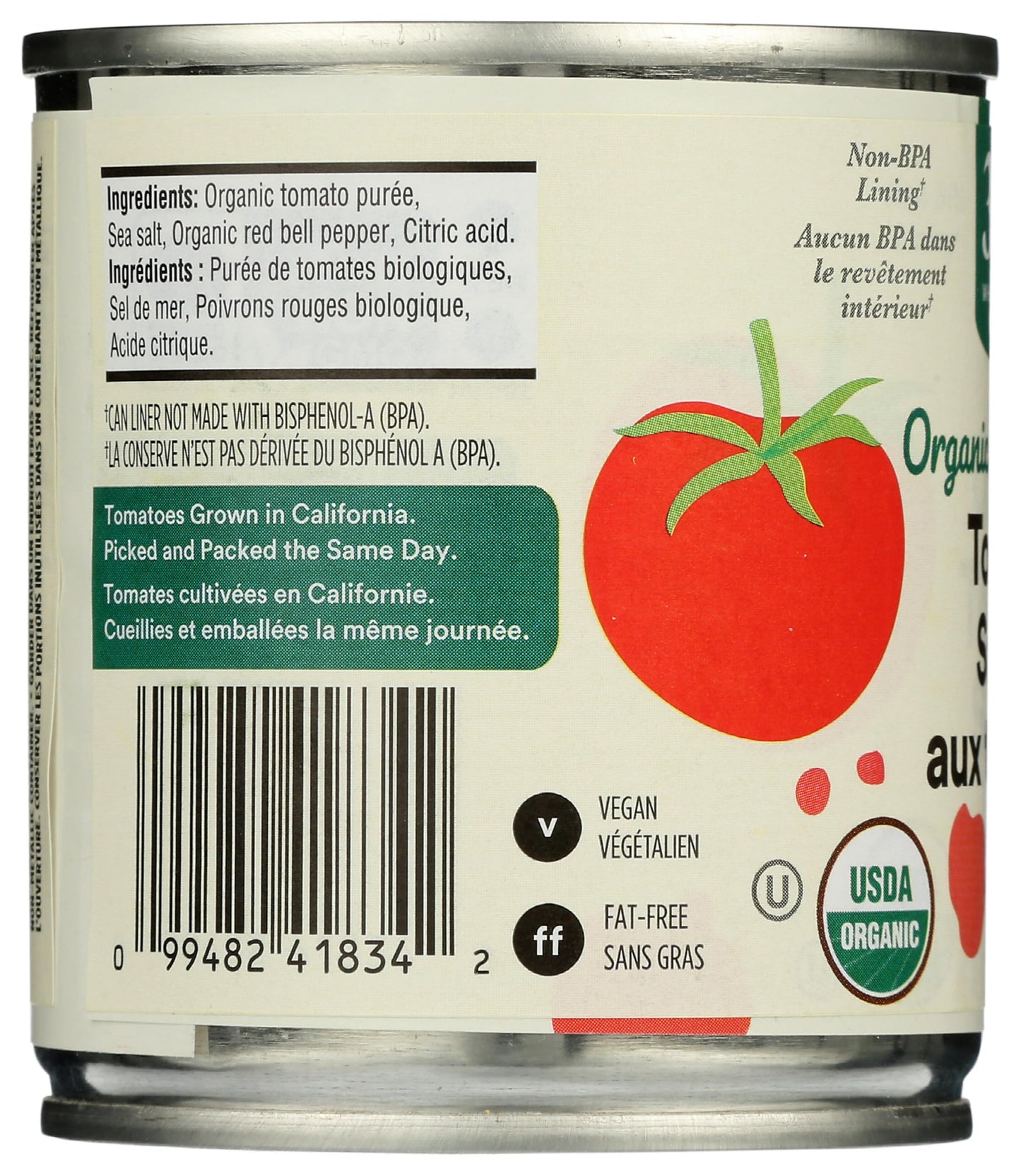 365 by Whole Foods Market, Organic Tomato Sauce, 8 Ounce