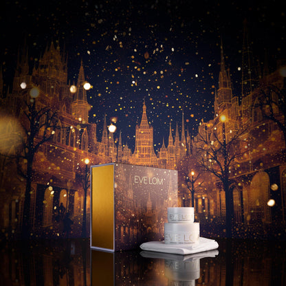 EVE LOM Forever Icon Holiday Set – Cleanser Duo & Muslin Cloth in Limited-Edition Case