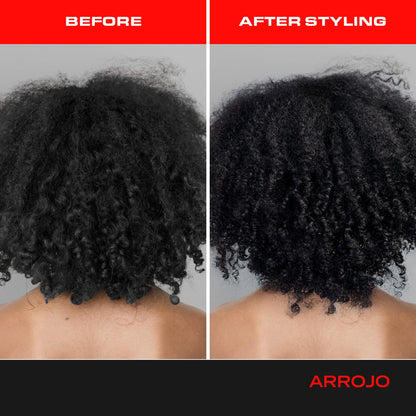ARROJO Curl Enhancer – Curly Hair Gel for Soft, Fine Curls - Curl Gel w/ Amino Acids, Oat Proteins – Curl Enhancing Hair Products to Add Shapely Spring – Wavy & Curly Hair Products (5.1 oz)