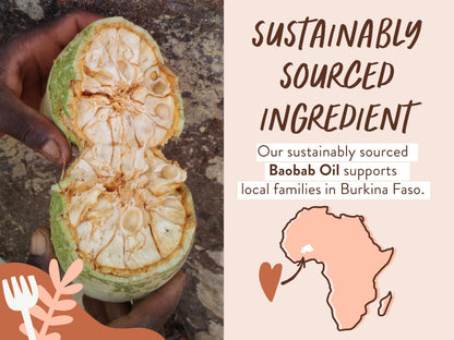 Babo Botanicals Defining Baobab & Rosehip Shampoo + Bundle with Conditioner – For extra dry, curly hair – Smooth & Define – Passion Fruit Ferment for scalp