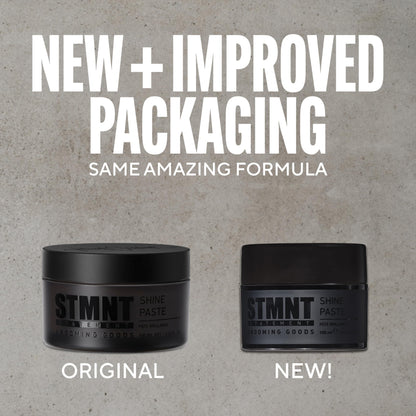 STMNT Grooming Goods Shine Paste | Natural Shine Finish | Strong Control | Non-Greasy Formula