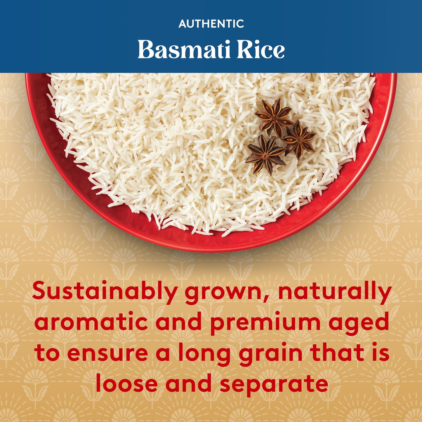 Royal Basmati Rice - Ready to Heat Basmati Rice - (6 Pack) 8.5 oz Microwaveable Pouch