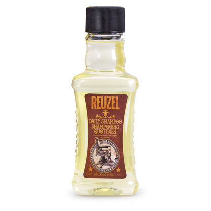Reuzel Daily Shampoo - Cleanses Hair And Scalp - Ideal For All Hair Types And Frequent Use - Balanced For Excellent Degreasing And Cleansing Without Over Drying - With T4 Tonic Blend