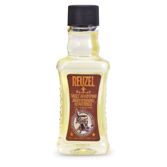 Reuzel Daily Shampoo - Cleanses Hair And Scalp - Ideal For All Hair Types And Frequent Use - Balanced For Excellent Degreasing And Cleansing Without Over Drying - With T4 Tonic Blend
