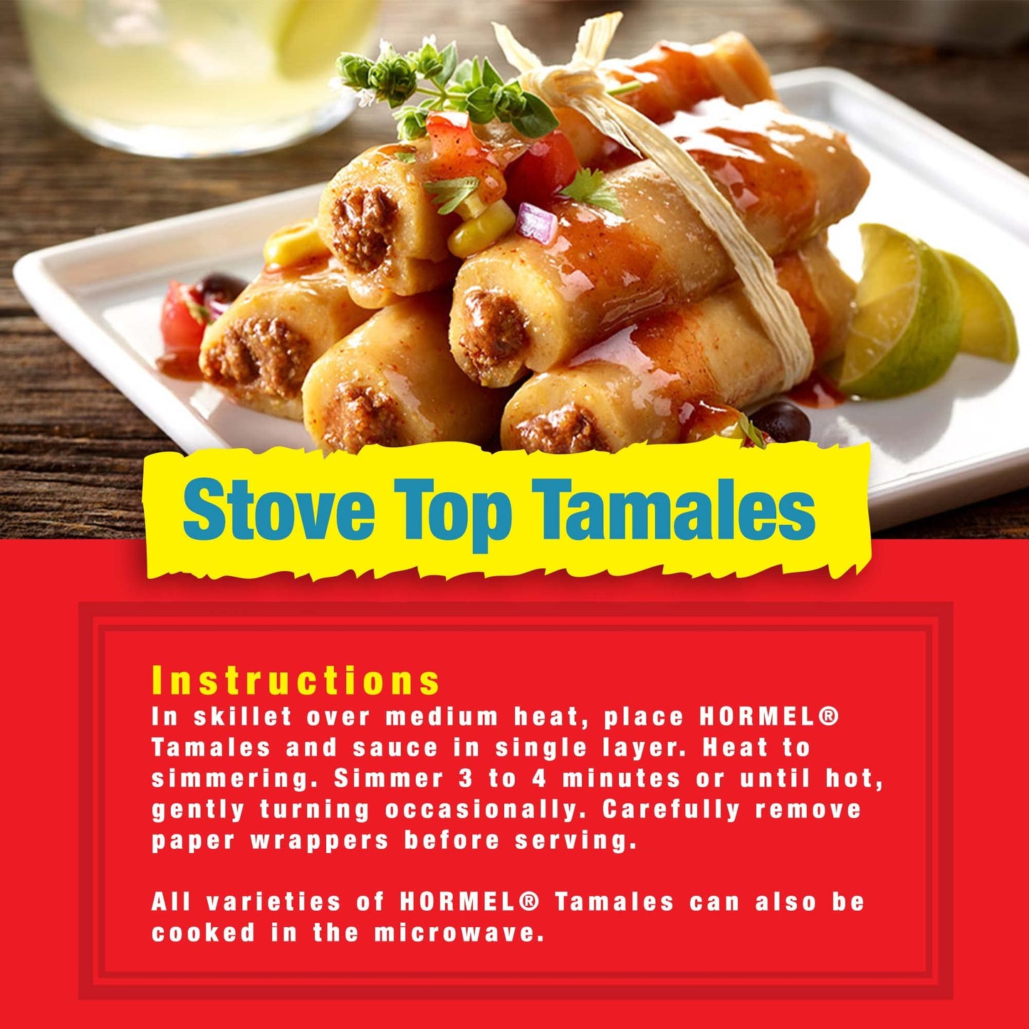 HORMEL Chicken Tamales, Canned Tamales, 15 Oz (Pack of 12)
