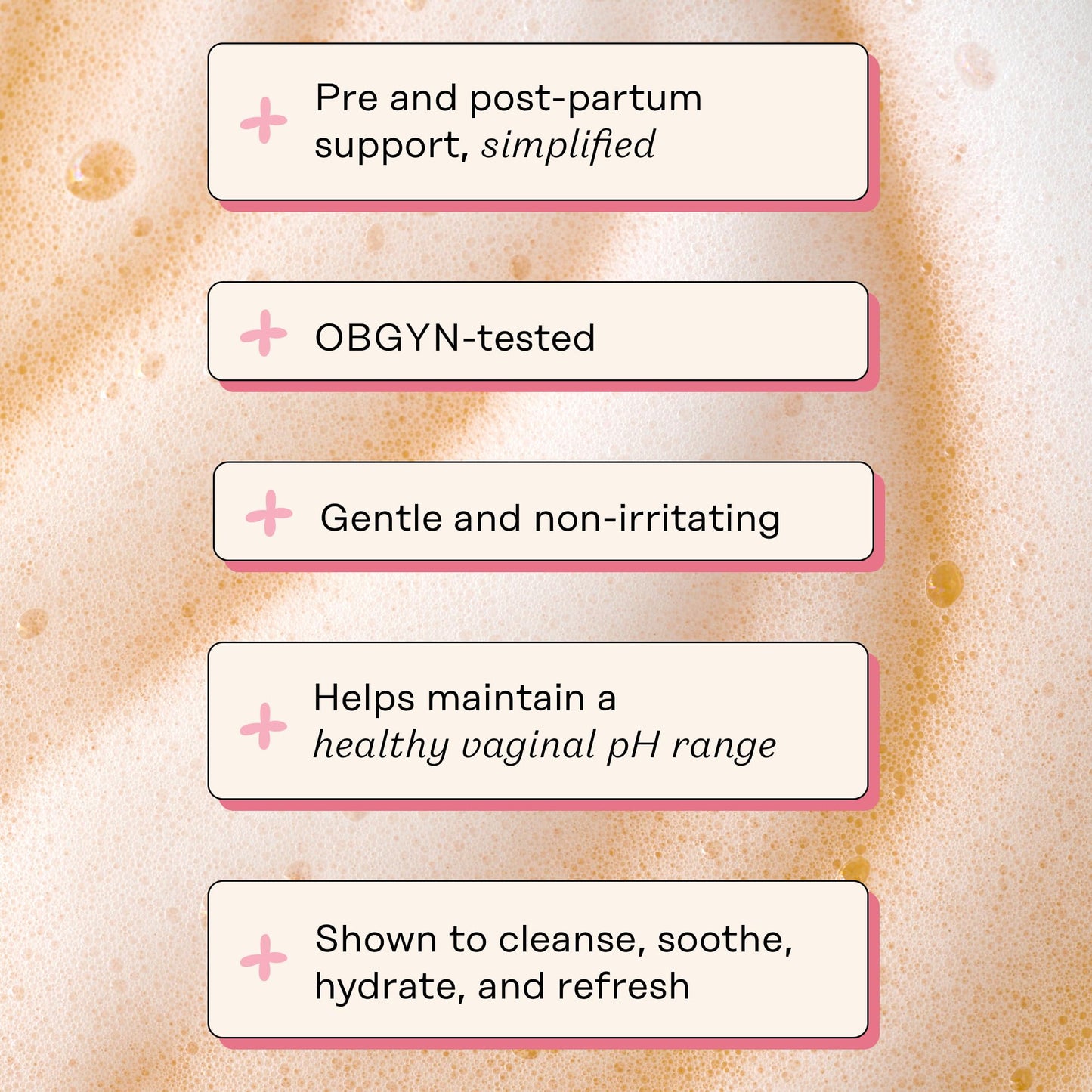 The Honey Pot Company - Witch Hazel Feminine Wash and Wipe Bundle - Postpartum Essentials - New Mom Must Haves