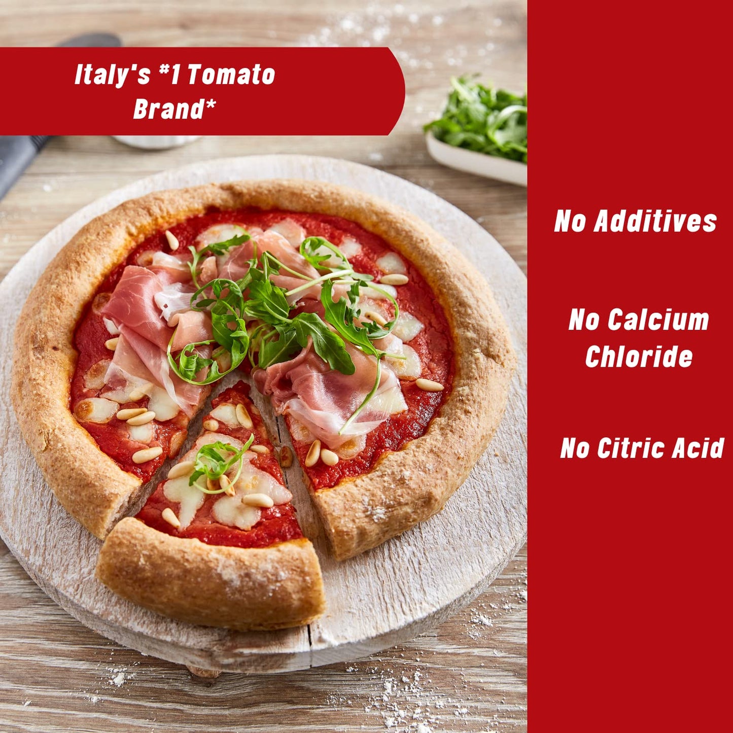 Mutti Pizza Sauce with Basil & Oregano, 14 oz. | 6 Pack | Italy’s #1 Brand of Tomatoes | Fresh Taste for Cooking | Canned Sauce | Vegan Friendly & Gluten Free | No Additives or Preservatives
