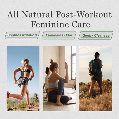 Feminine Care – All-Natural Soapberry Foaming Wash & Mist Sets, pH-Balanced and Hypoallergenic, Fragrance & Paraben-Free, Odor Control, Soothes Itchy, Dry, Sensitive Skin, Pregnancy-Safe