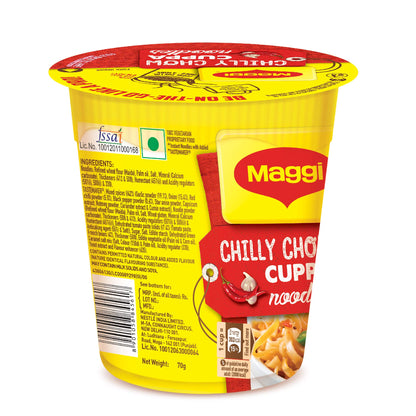 Nestle; MAGGI Cuppa Noodles Chilli Chow & 70g Cup
