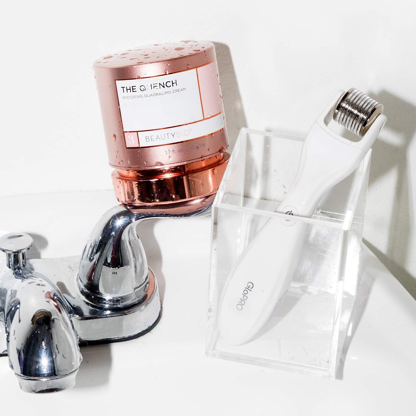 BeautyBio The Quench: Quadralipid Skin Recovery Cream Moisturizer. Clinically proven to help repair skin's moisture barrier.