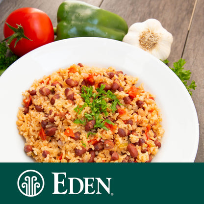 Eden Organic Aduki Beans, (Azuki, Adzuki), Non-GMO, No Salt Added, Red Beans, Macrobiotic, 15 oz. Can (12-Pack Case)