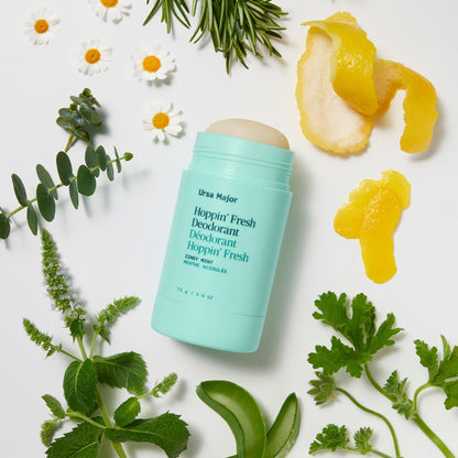 Ursa Major Hoppin' Fresh Deodorant | Natural, Aluminum-Free, Non-toxic, Cruelty-Free | Formulated for Men and Women | 2.6 ounce