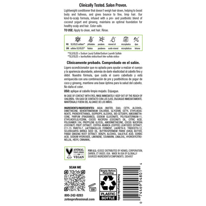 Biotera Ultra Thick & Full Volumizing Conditioner | Increases Volume to Fine, Limp Hair | Microbiome Friendly | Vegan & Animal Test Free | Paraben Free | Color-Safe