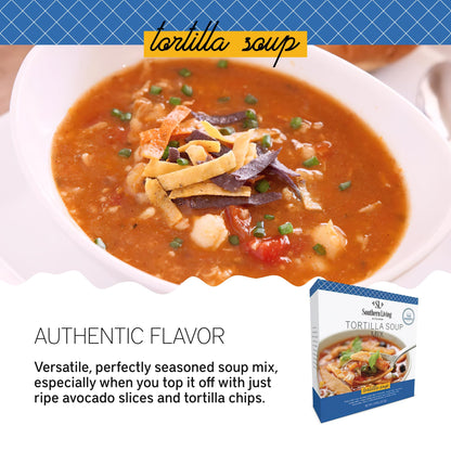 Southern Living Tortilla Soup Mix, Fresh Ingredients, Soup Seasoning Mix, Family Dinner, Tortilla Casserole, Tortilla Soup, Gourmet Meal, 2 Seasoning Packets