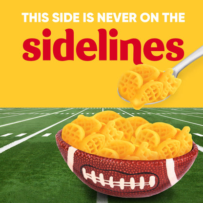 Velveeta Football Shapes & Cheese Macaroni and Cheese Dinner, 10 oz Box