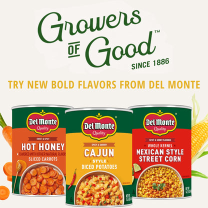 Del Monte Hot Honey Flavored Sliced Carrots, 14.5 oz. Cans, Pack of 12