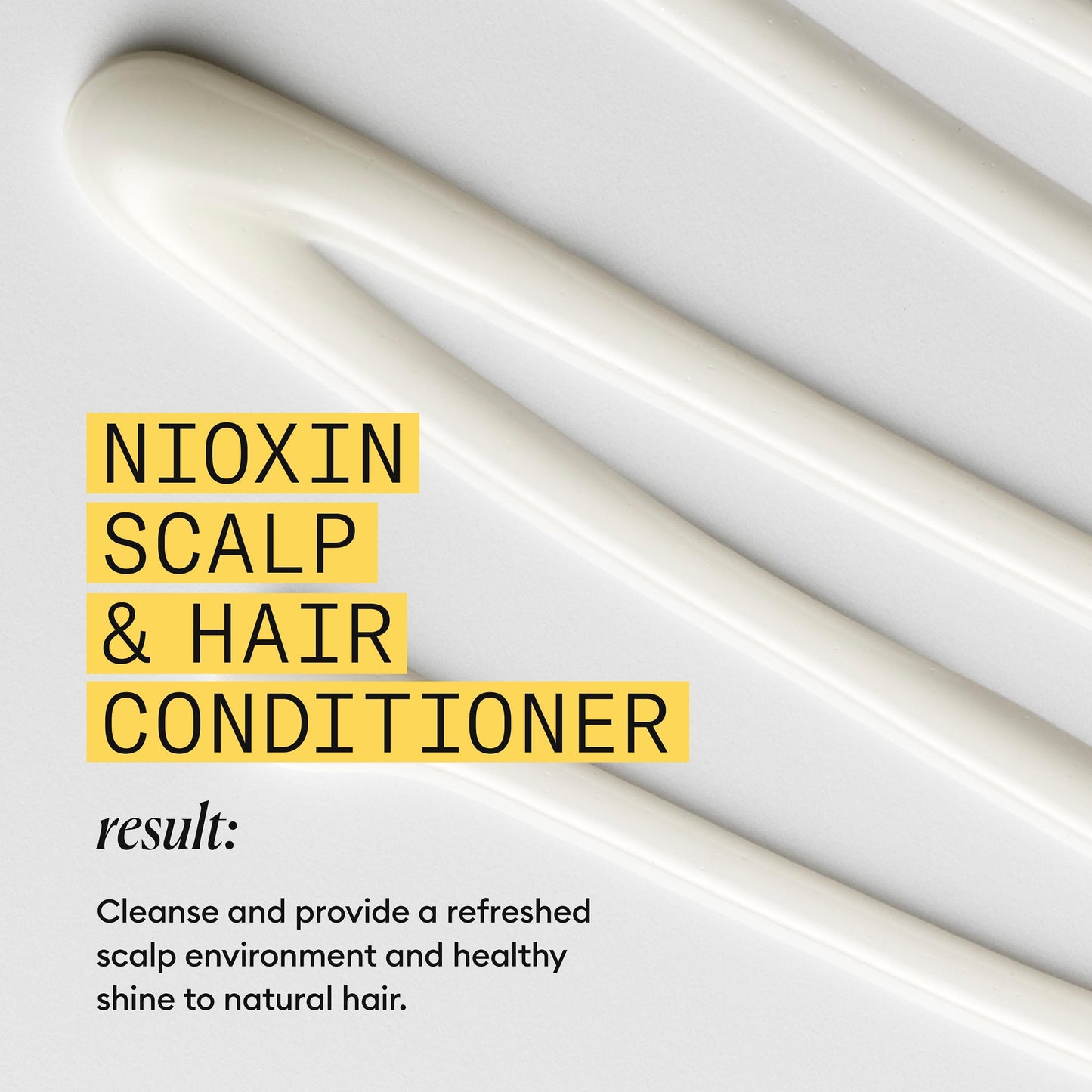 Nioxin System 1 Scalp + Hair Thickening Conditioner for Natural Hair with Light Thinning | Strengthen Against Breakage with Niacinamide & Biotin | Refreshed Scalp with Healthy Shine