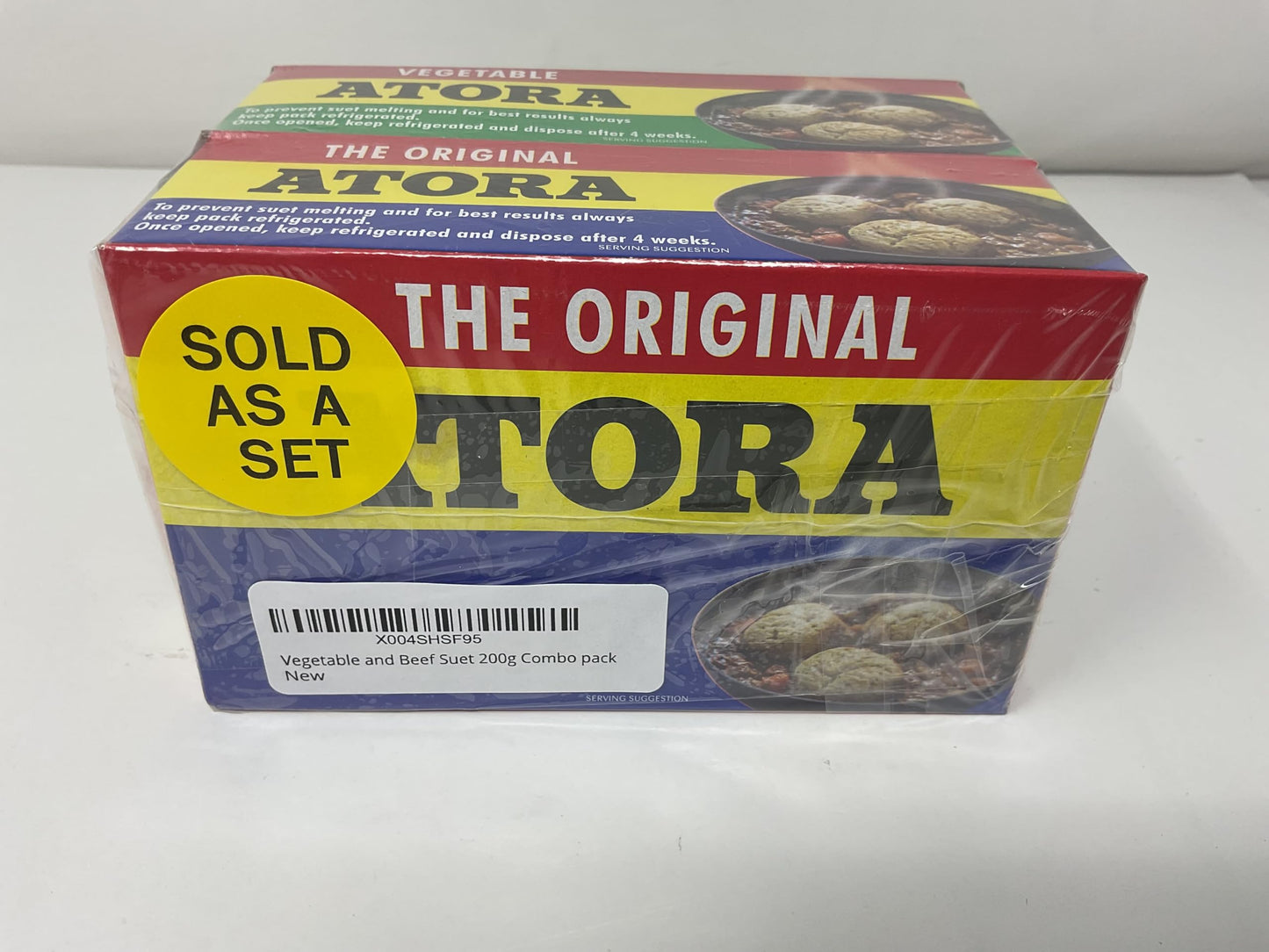 Vegetable and Beef Suet 200g Combo pack