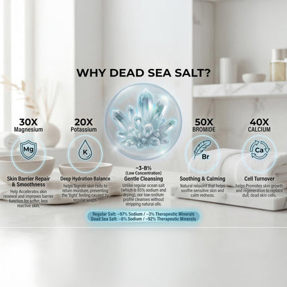 SEACRET Dead Sea Salt & Oil Body Scrub - Moisturizing, Exfoliating Scrub for Rough Dry Skin, Strawberry Legs, KP with 8 Botanical Oils, Paraben-Free, 14.1 oz