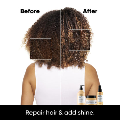 L'Oréal Professionnel Paris Absolut Repair Hair Mask - Hydrates, Repairs Damage & Adds Shine, Nourishing Protein Treatment, For Dry & Damaged Hair