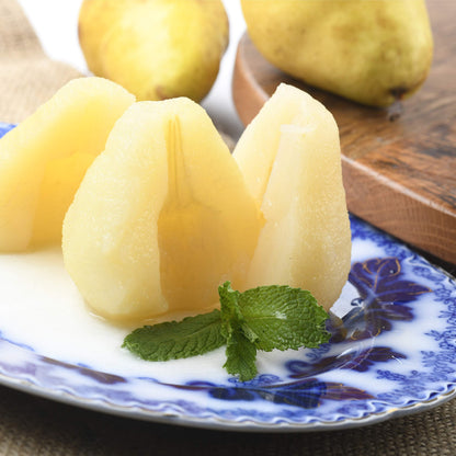 Amish Valley Products Old Fashioned Bartlett Pear Halves Canned Pears Jarred in 32 oz Glass Jar
