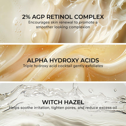 COSMEDIX Define Anti-Aging Face Cream with Hydroxy Acid & Retinol Complex - Age-Defying Facial Moisturizer for Fine Lines, Wrinkles & Uneven Skin - Lightweight PM Facial Treatment for All Skin Type