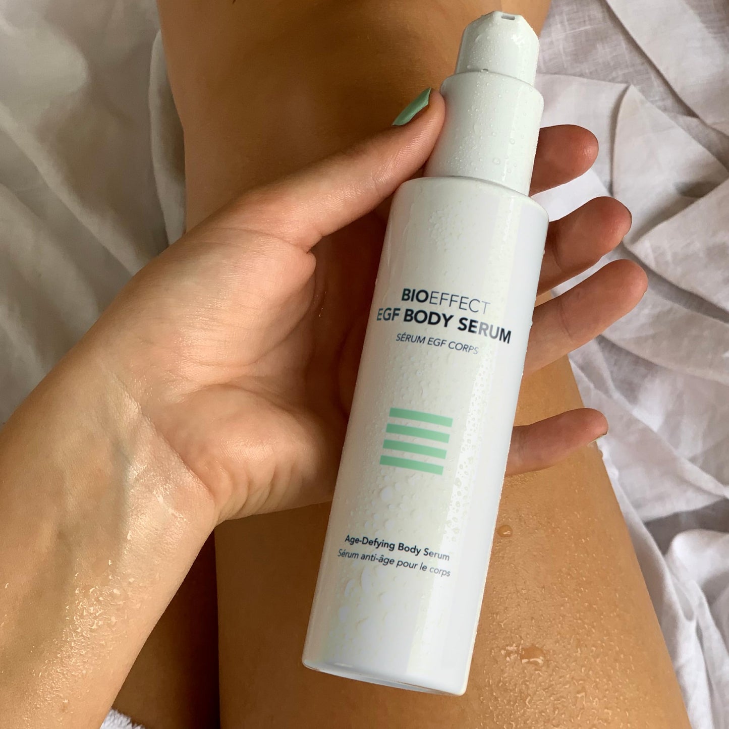 BIOEFFECT EGF Body Serum | Epidermal Growth Factor + Hyaluronic Acid | Age-Defying Body Serum for Visibly Smoother, Plumper & Firmer skin, 120 mL / 4.06 oz