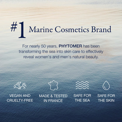 Phytomer Douceur Marine Soothing Moisturizing Face Cream | Reduce Redness, Calm Sensitive Skin | Probiotic Face Moisturizer for Dry Skin | Sustainable, Natural Ingredients | 50ml