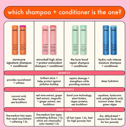 amika mirrorball high shine + protect antioxidant conditioner