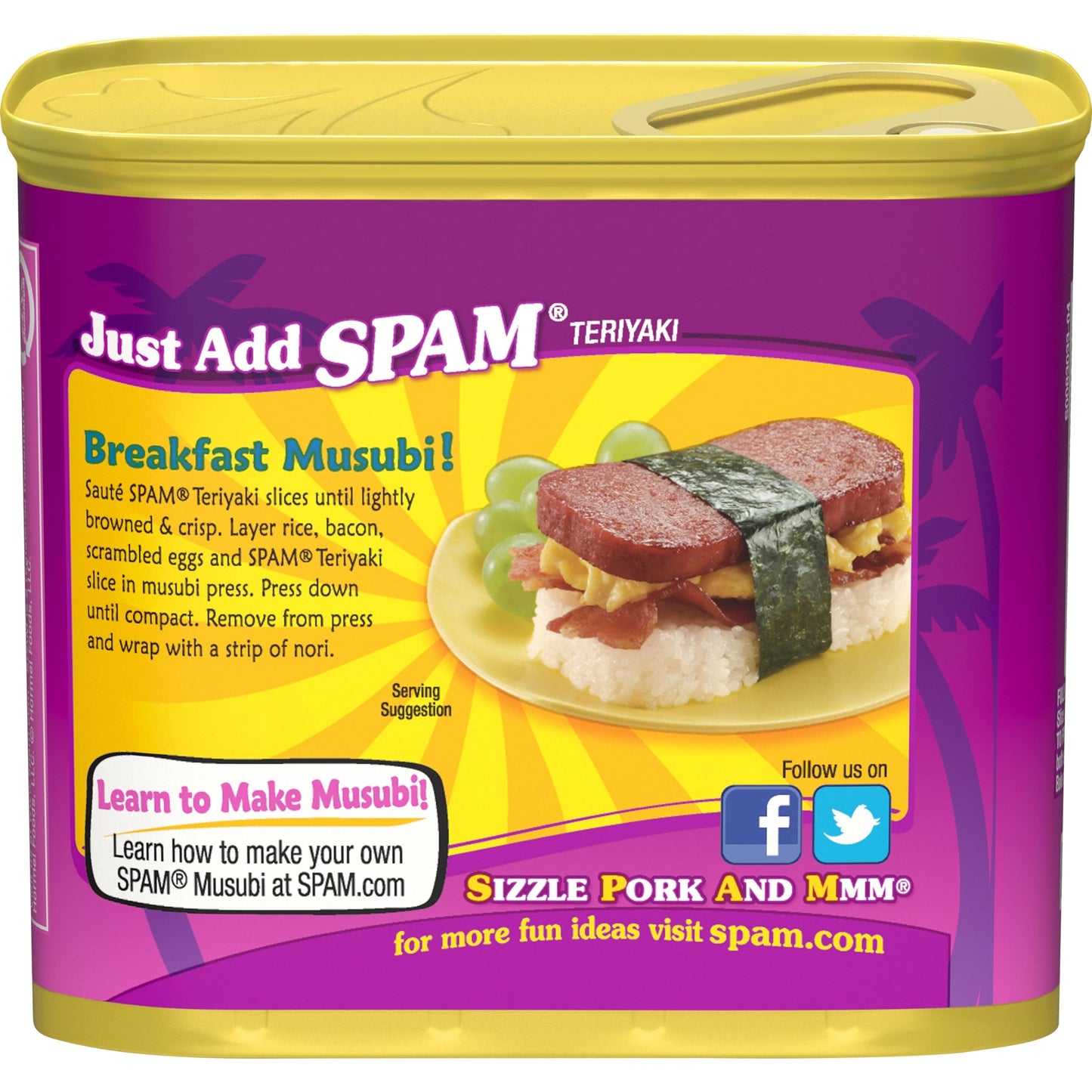 Spam Teriyaki, 12 Ounce Can (Pack of 12)