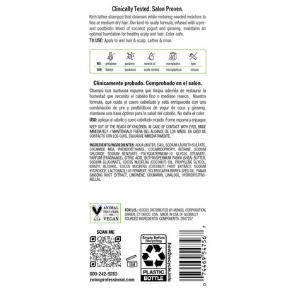 Biotera Moisturizing Shampoo | Hydrates & Moisturizes Dry, Medium, Fine Hair | Microbiome Friendly | Vegan & Animal Test Free | Paraben Free | Color-Safe