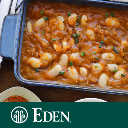 Eden Organic Butter Beans, (Baby Lima Beans), No Salt Added, USA Grown, Non GMO, 15 oz (12-Pack)