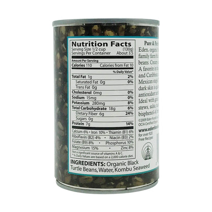 Eden Foods Organic Black Beans, 15 oz
