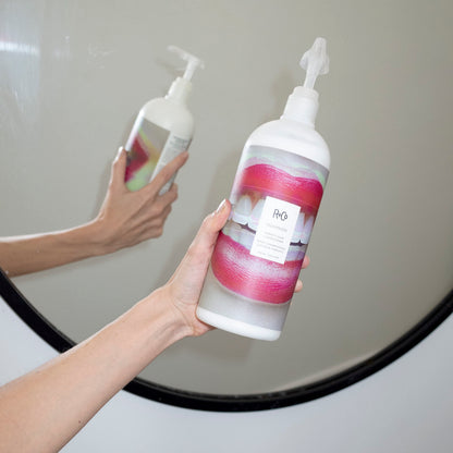 R+Co TELEVISION Perfect Hair Conditioner – Retail Liter Hydrating & Smoothing Hair Conditioner, Adds Shine & Softness, All Hair Types