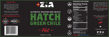 Original New Mexico Hatch Green Chile By Zia Green Chile Company - Delicious Flame-Roasted, Peeled & Diced Southwestern Certified Green Peppers For Salsas, Stews & More, Vegan & Gluten-Free - 6 Pack