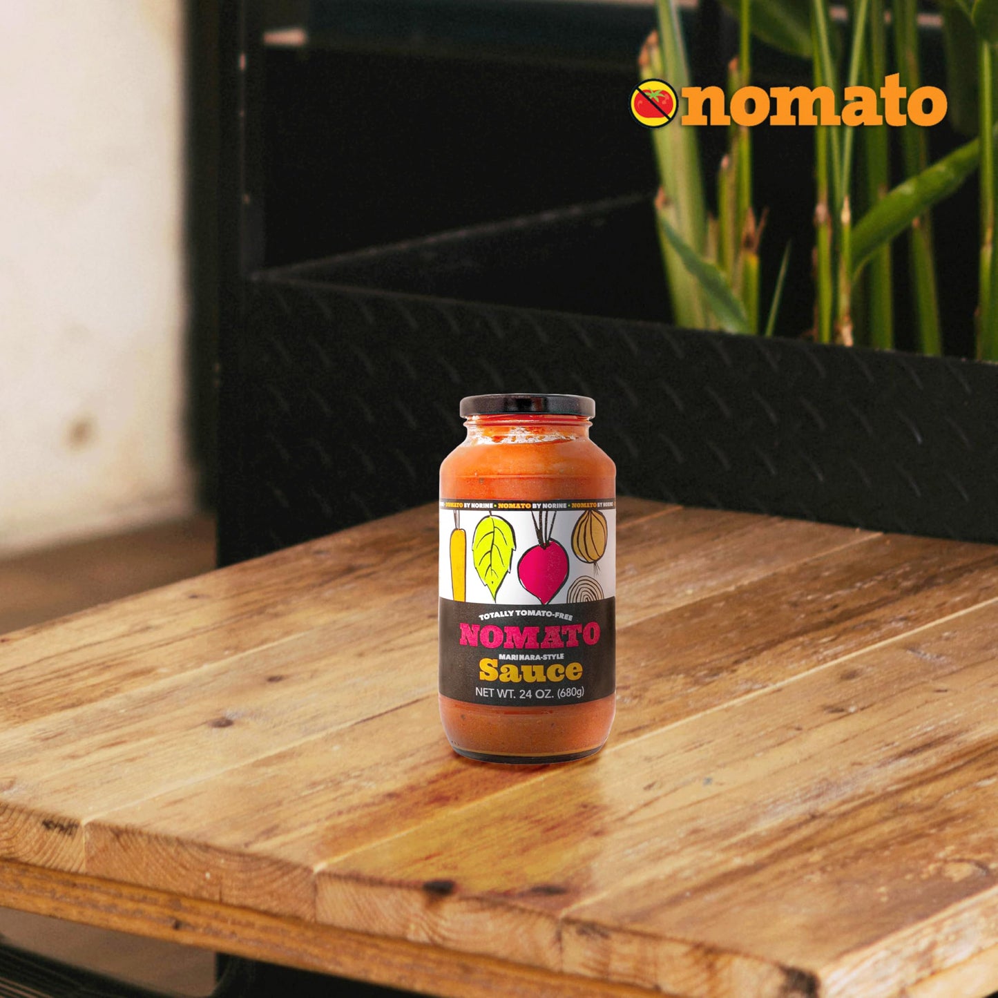 Nomato - 1 Pack of Original Tomato Free Marinara Sauce (24 oz) - Tomato Free, Gluten Free, Nut Free and Dairy Free (Marinara, 1 Pack)
