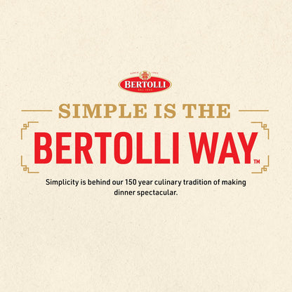 Bertolli Portobello Mushroom Sauce, Pasta Sauce Made With Vine-ripened Tomatoes, Onions, Garlic And Olive Oil (Pack of 6)