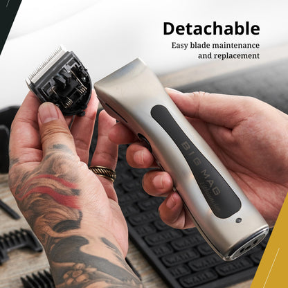 Wahl Professional All-In-One Blade ChromStyle, Detachable Replacement Blade for ChromStyle Pro, Lit+Pro, and Big Mag Clippers, 100 Minutes Runtime, Lithium-Ion Battery